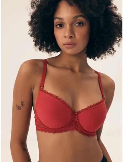 Dámská podprsenka Julietta 43286 Červená - Henderson