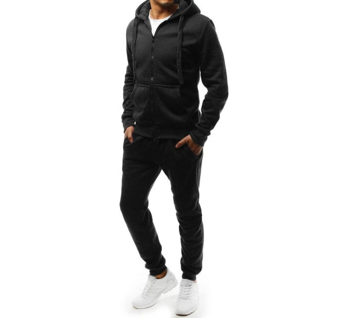 Pánská černá tepláková souprava Dstreet model 21962986 - FashionStreet Pánská černá tepláková souprava Dstreet model 21962986 - FashionStreet