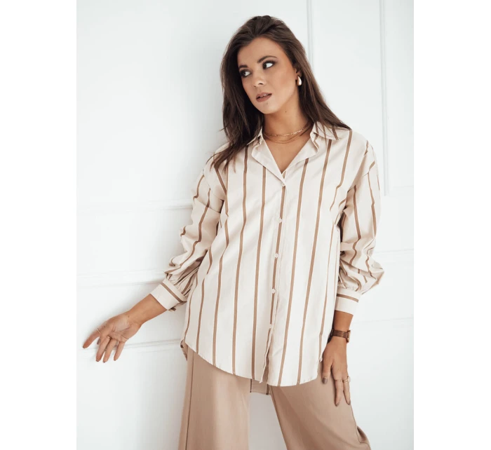 TENESI dámská košile béžová FashionStreet DY0380