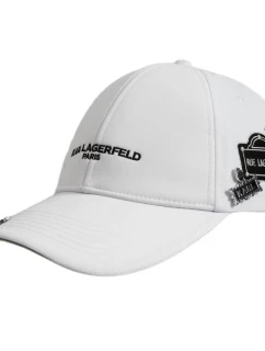 Kšiltovka Karl Lagerfeld Paris Beanie White - model 21932812