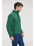 Pánská 3vrstvá softshellová bunda 10. bottle green model 22466442 - Russell Athletic