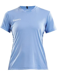 Craft Teamwear Squad Go Jersey Solid W Dámské sportovní tričko s výstřihem do V 82.5566 mff blue