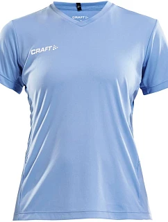 Craft Teamwear Squad Go Jersey Solid W Dámské sportovní tričko s výstřihem do V 82.5566 mff blue