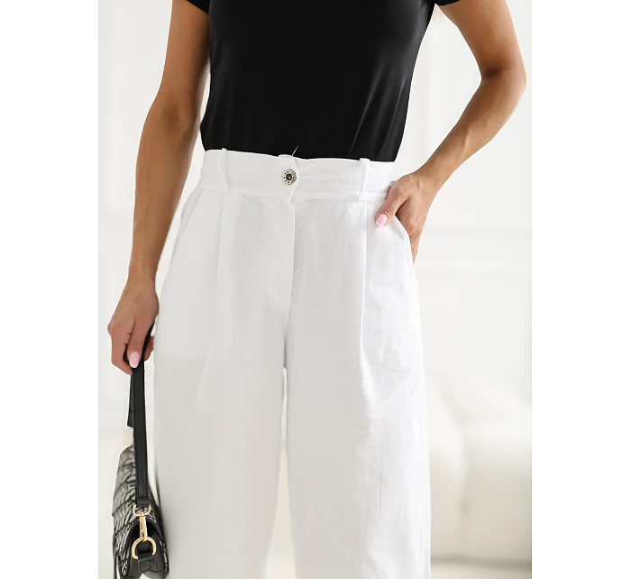 IT kalhoty SP FL8916 1.15 bílá