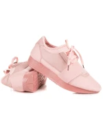 model 5850349 růžové tenisky se šňůrkou - CNB model 5850349 růžové tenisky se šňůrkou - CNB