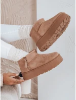 Dámské sněhule na platformě béžové model 21992062 - Dstreet