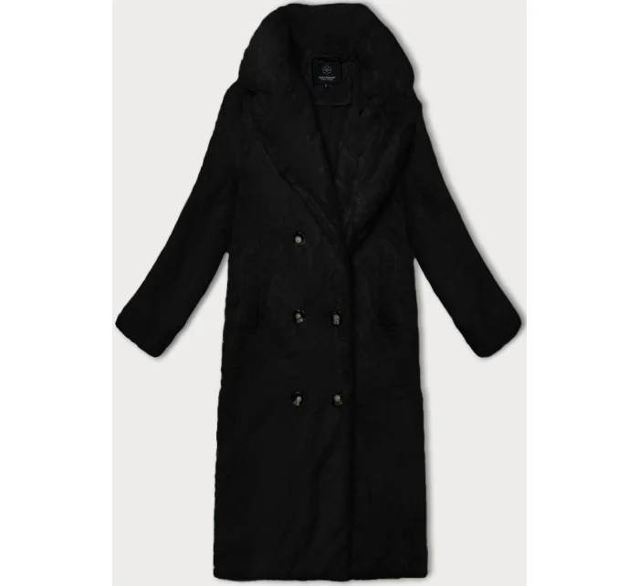 Černá dámská s límcem model 21345470 - STELLA FASHION