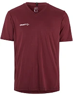 Squad Go Jersey Solid M Pánské sportovní tričko s výstřihem do V model 22468944 maroon - Craft Teamwear Squad Go Jersey Solid M Pánské sportovní tričko s výstřihem do V model 22468944 maroon - Craft Teamwear