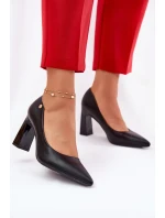 Elegantní Lodičky Na  Černé model 21692751 - VINCEZA