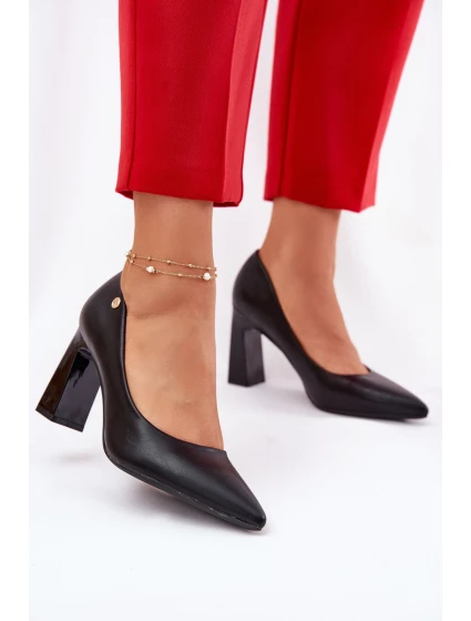 Elegantní Lodičky Na  Černé model 21692751 - VINCEZA