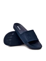 Pánské klasické pantofle Big Star - tmavě modré Pánské klasické pantofle Big Star - tmavě modré