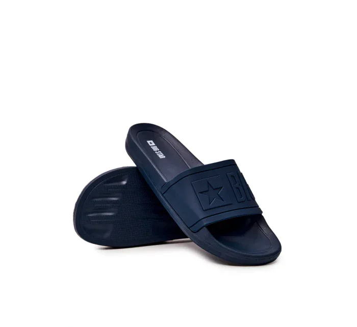 Pánské klasické pantofle Big Star - tmavě modré Pánské klasické pantofle Big Star - tmavě modré