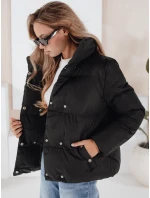Dámská prošívaná zimní bunda LARO černá FashionStreet TY1994