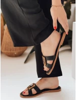 GLAMSTEP dámské žabky černé FashionStreet ZY0930