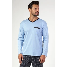 Pánské pyžamo model 20243292 dł/r 2XL3XL Z25 - Regina