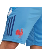 Pánské šortky adidas France Gym blue JC7182 Pánské šortky adidas France Gym blue JC7182