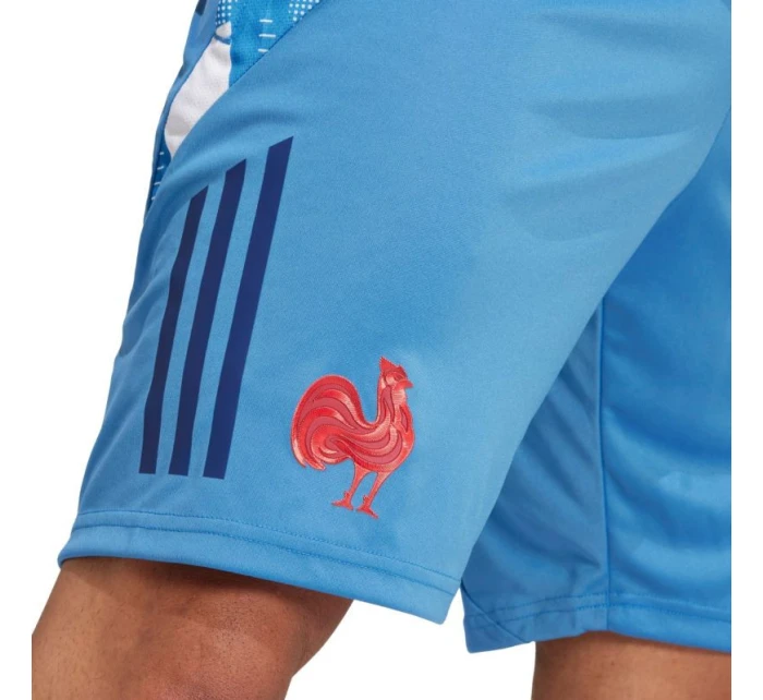 Pánské šortky adidas France Gym blue JC7182 Pánské šortky adidas France Gym blue JC7182