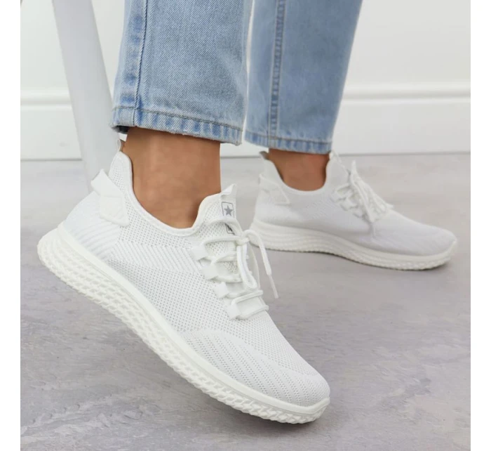 Sportovní obuv mesh light white Novinky 3634