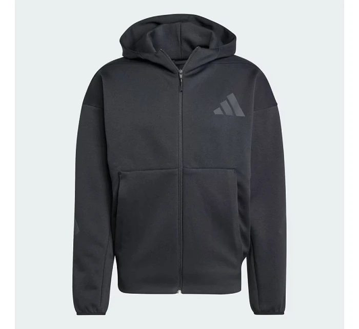 Pánská mikina s kapucí  FullZip Black model 22053448 - ADIDAS