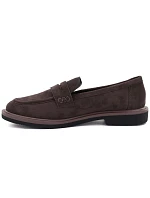Dámské polobotky Lordsy z hnědého semiše, Vinceza 62335 Dámské polobotky Lordsy z hnědého semiše, Vinceza 62335