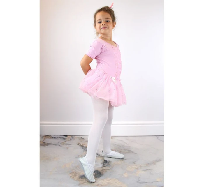 Dívčí kožené baleríny bílé model 17296826 - Nazo Dívčí kožené baleríny bílé model 17296826 - Nazo