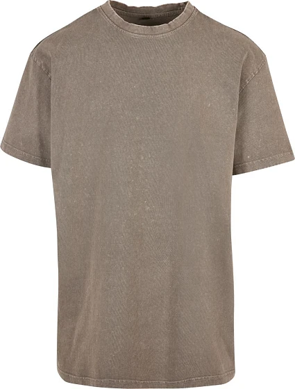 Build your Brand BY 189 Pánské tričko "Acid Wash" 56.0189 dark khaki Build your Brand BY 189 Pánské tričko "Acid Wash" 56.0189 dark khaki