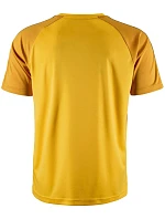 Craft Teamwear Squad Go Contrast Jersey M Pánské kontrastní sportovní tričko 82.2725 sweden yellow/golden Craft Teamwear Squad Go Contrast Jersey M Pánské kontrastní sportovní tričko 82.2725 sweden yellow/golden