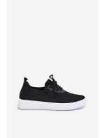 Materiálové Nazouvací Sportovní Boty Na Platformě Dámské Černé Kalyra Materiálové Nazouvací Sportovní Boty Na Platformě Dámské Černé Kalyra