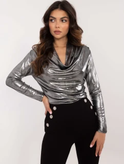 Halenka DHJ BZ 15268.30 černá a stříbrná