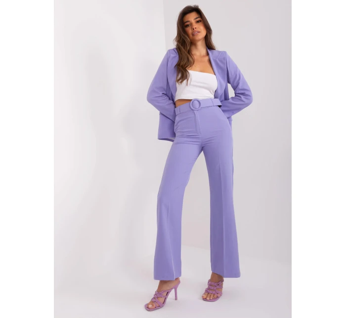 Kalhoty DHJ SP 18737.19 světle fialové -FPrice