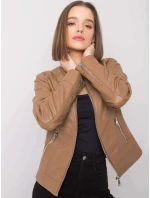 Dámská krátká bunda NM DE KR HX 2838.95P Hnědá velbloud - FPrice