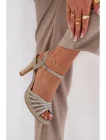 Sandály na podpatku  model 210697 Step in style