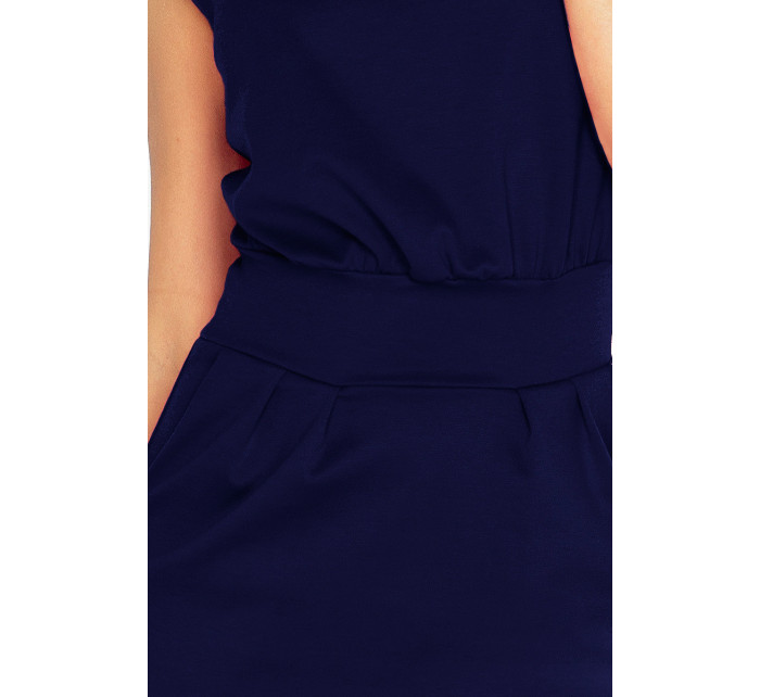 Tmavě modré dámské šaty model 5096122 - numoco