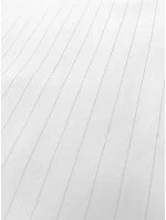 Široké bílé dámské pruhované kalhoty model 20144632 - MADE IN ITALY