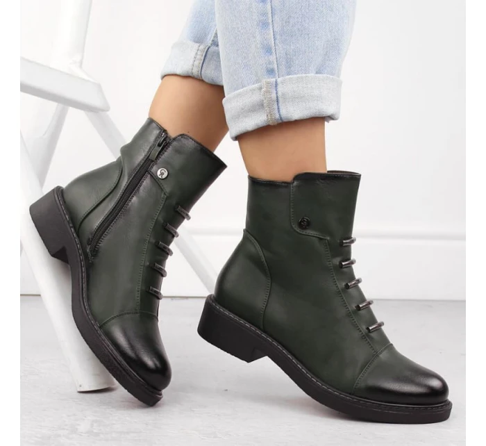 Zateplené boty W model 21305006 - JEZZI Zateplené boty W model 21305006 - JEZZI