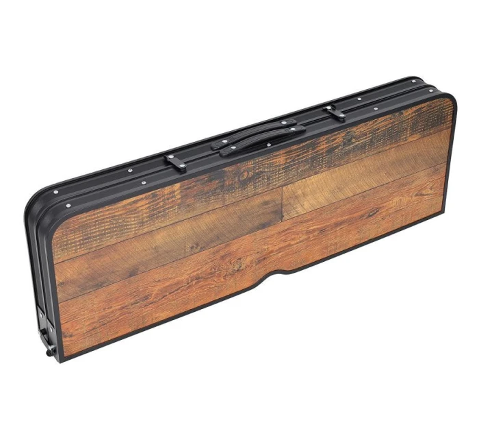 Skládací kempingový turistický stůl 90x60x70 cm a 2 lavice 87x23x39 cm Dřevo