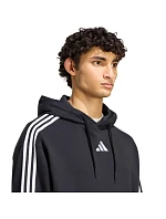 Pánská mikina Essentials 3Stripes French Terry Hoodie, černá, model 22348351 - ADIDAS Pánská mikina Essentials 3Stripes French Terry Hoodie, černá, model 22348351 - ADIDAS