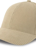 Atlantis Headwear Cordy-S 6 panelová manšestrová kšiltovka 33.0226 stone