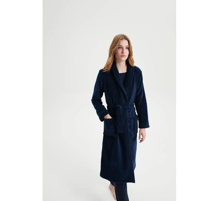 Vamp - Jednobarevný dámský župan 19210 - Vamp Vamp - Jednobarevný dámský župan 19210 - Vamp