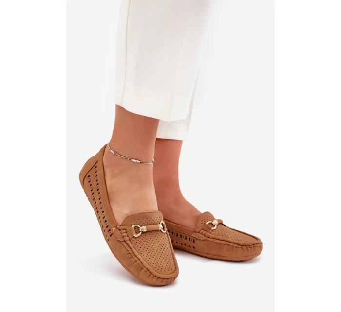 Dámské Mokasíny S Výřezem A Dekorací Camel Kaydance Dámské Mokasíny S Výřezem A Dekorací Camel Kaydance