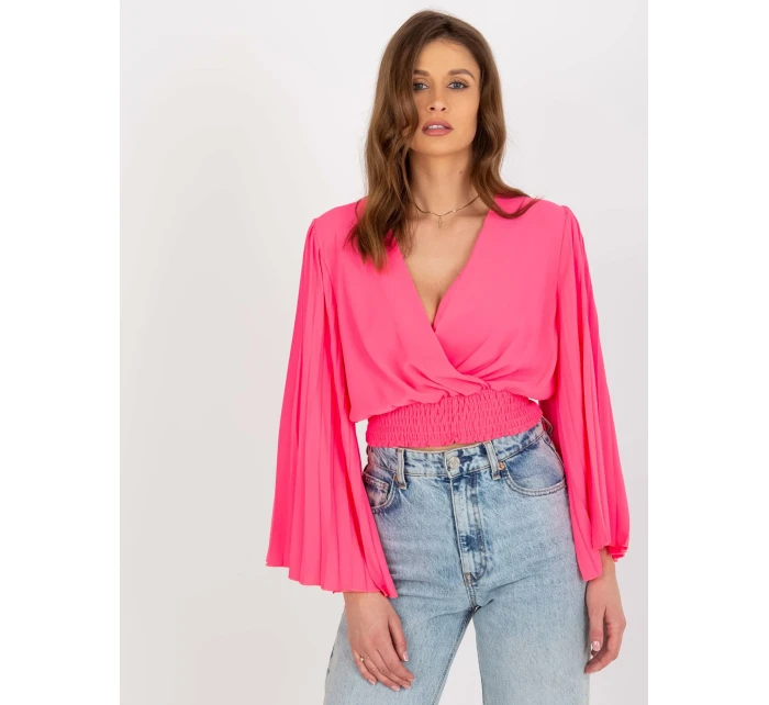 Halenka DHJ BZ 16503.30X fluo růžová