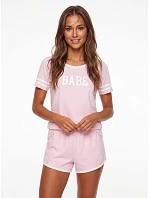 Pyžamo model 17599190 Short Pink - Aruelle Pyžamo model 17599190 Short Pink - Aruelle