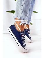 Dámské Klasické Tenisky Tmavě Modré Ecoma Dámské Klasické Tenisky Tmavě Modré Ecoma