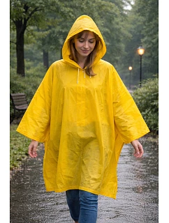 Poncho przeciwdeszczowe pcv