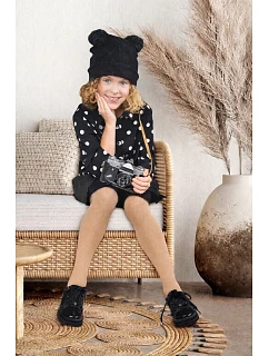 Dívčí 3D punčocháče z mikrovlákna Nadja Junior DR2315