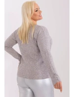 Svetr plus size model 190086 Factory Price Svetr plus size model 190086 Factory Price