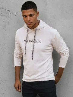 Pánská velbloudí mikina s kapucí FashionStreet BX5455