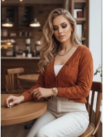 Dámský červený svetr NISTEL FashionStreet MY1684