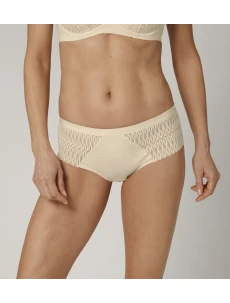 Dámské kalhotky Aura Spotlight Maxi krémové - Triumph