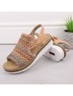 Pohodlné vícebarevné sandály W model 22033633 - Rieker